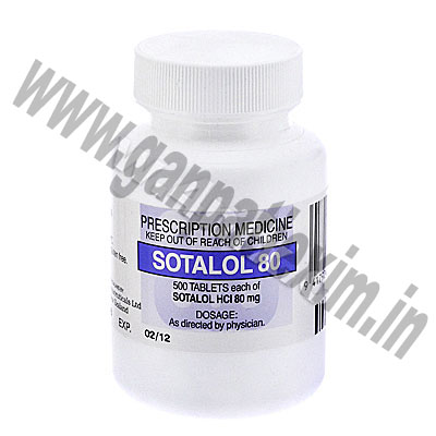 Sotalol Hcl 80Mg